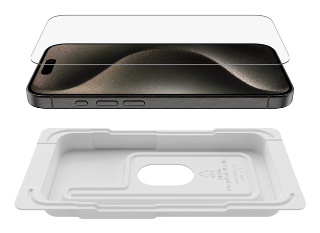 BELKIN ScreenForce Pro Tempered Glass AM Screen Protector - iPhone 16 Plus/15 Plus/14 Pro Max