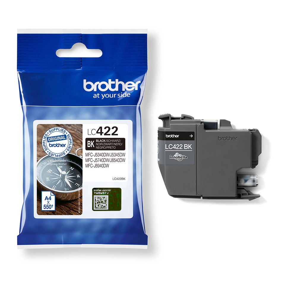 Black Ink Cartridge . Single Blister Pack. Prints about 550 pages.