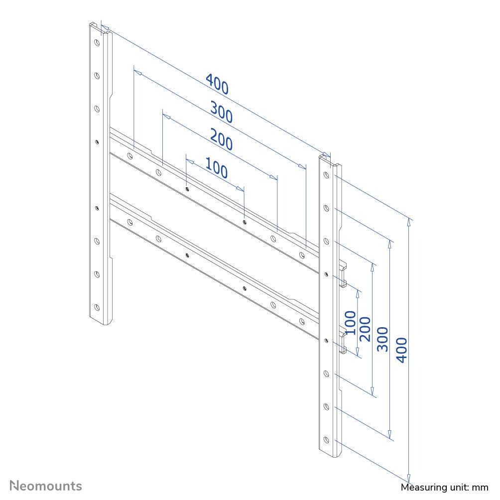 VESA Conversion Strips - VESA 100 to 200x100, 200x200, 400x200, 400x400