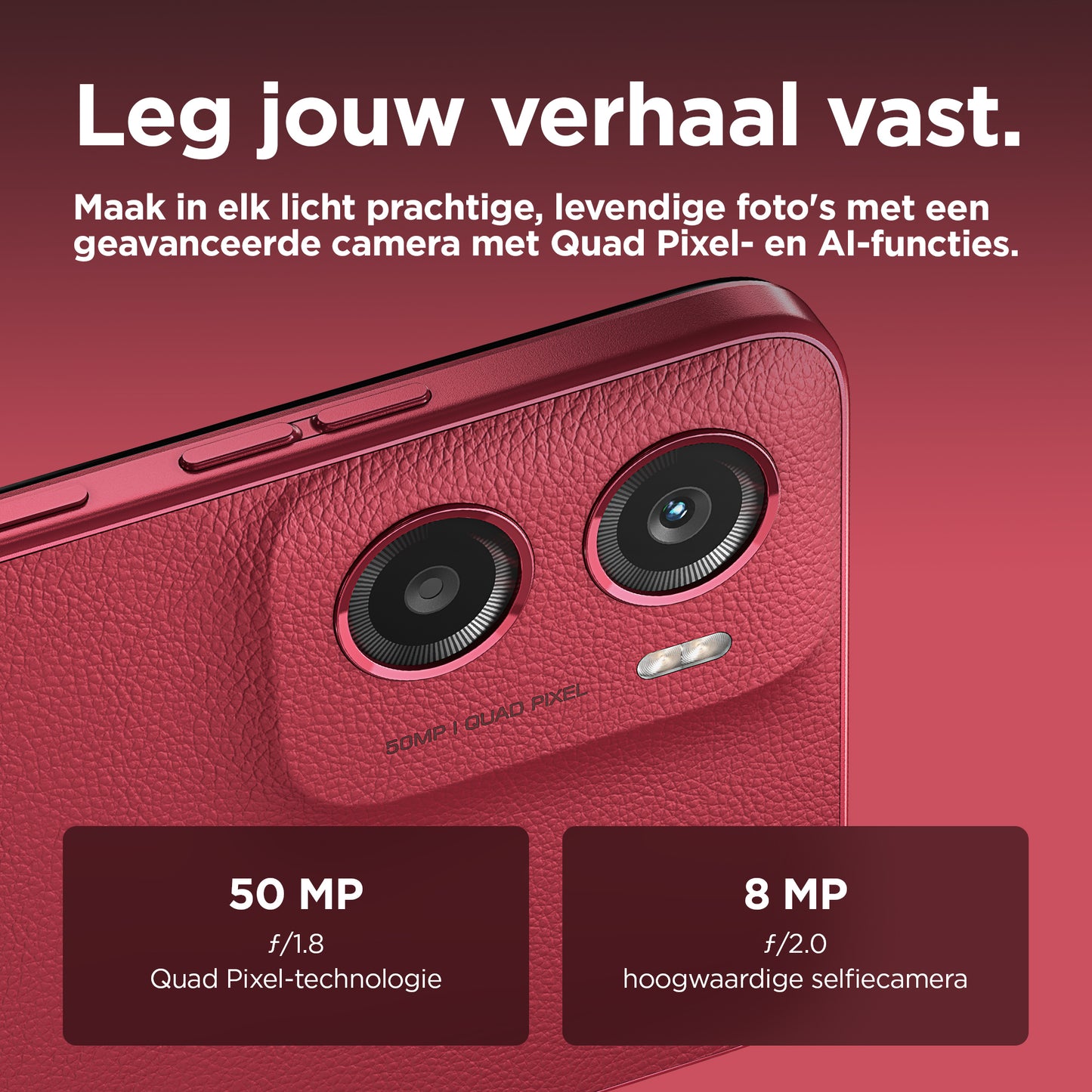 Motorola Moto G05 - Plume Red