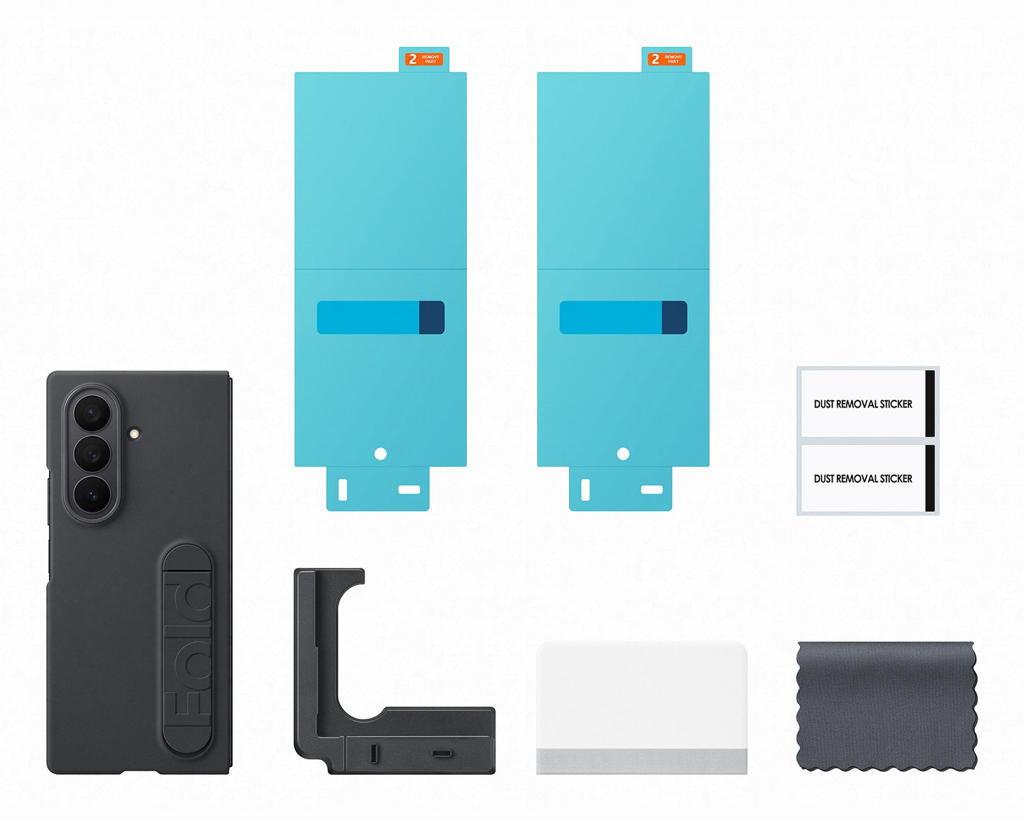 Samsung Silicone Case Fold7 Zwart
