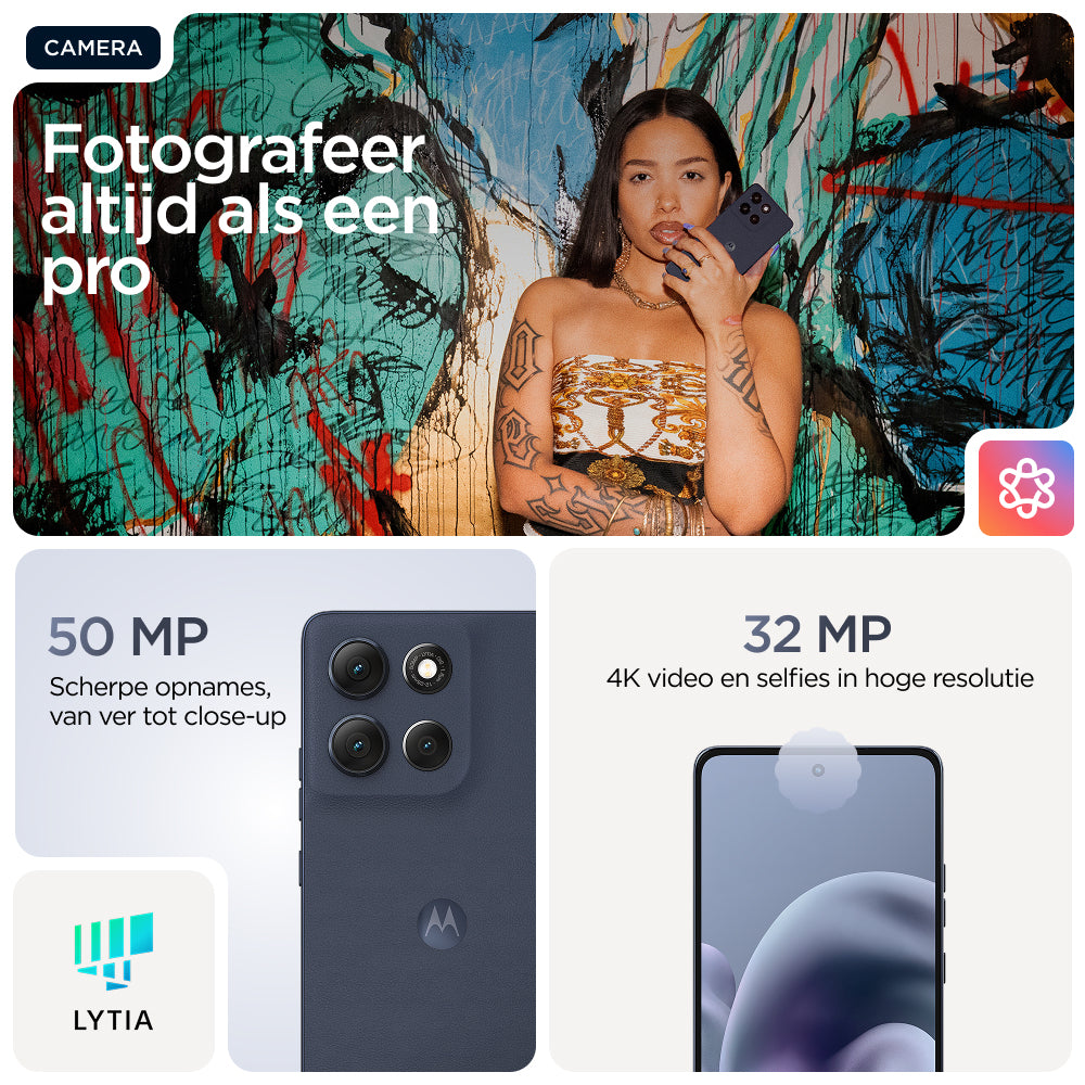 Motorola Moto G86 5G - Spellbound Gray