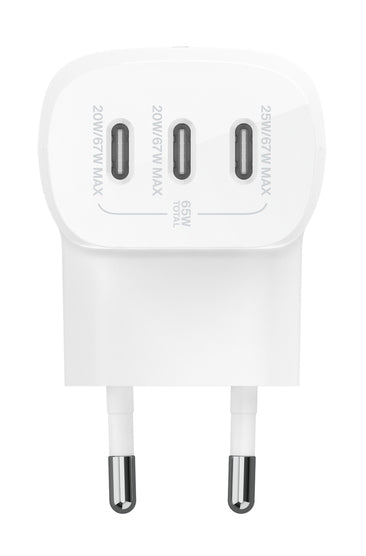 BOOSTCHARGE 3-Port USB-C Wall Charger