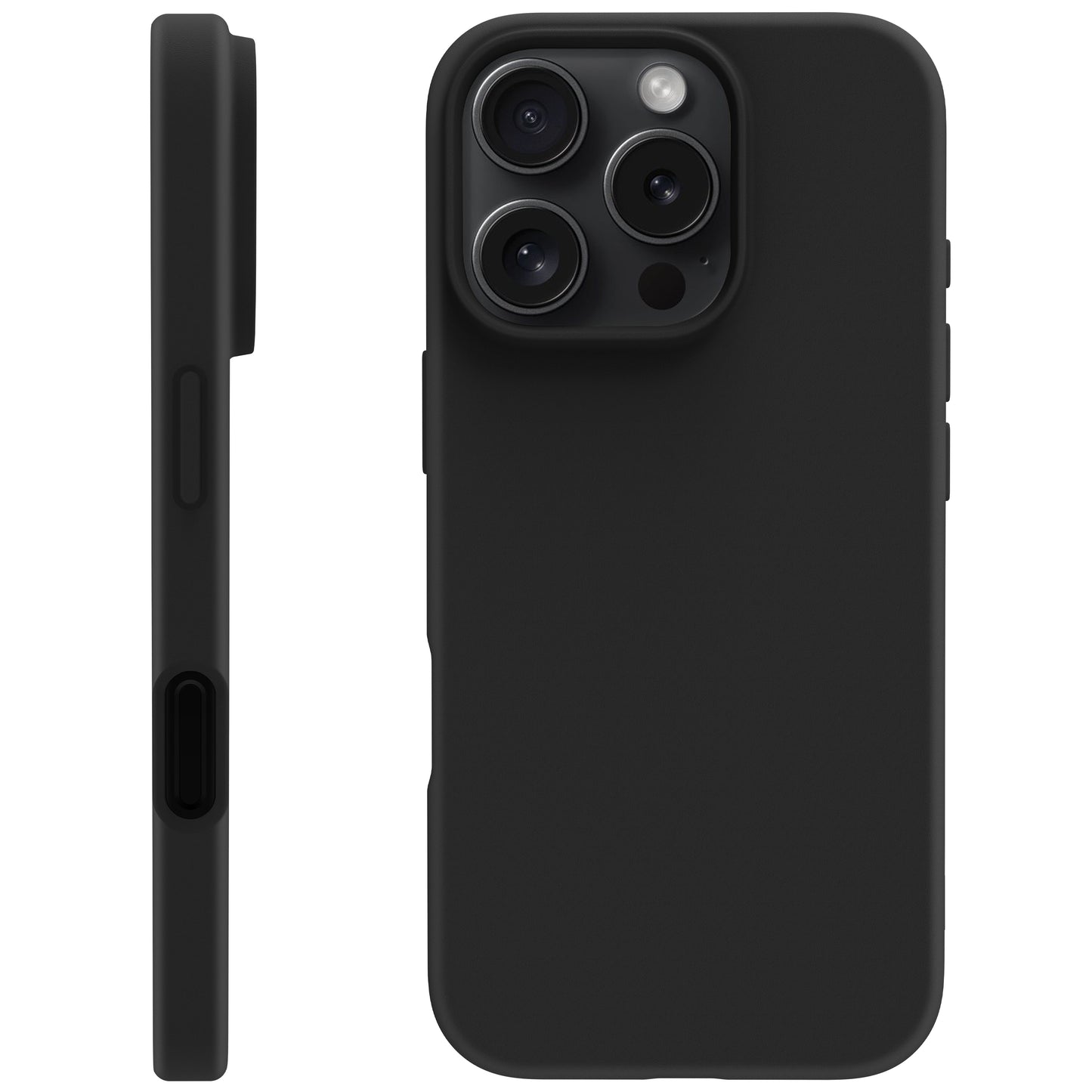 iP 16 Pro Soft Case Magnetic Black