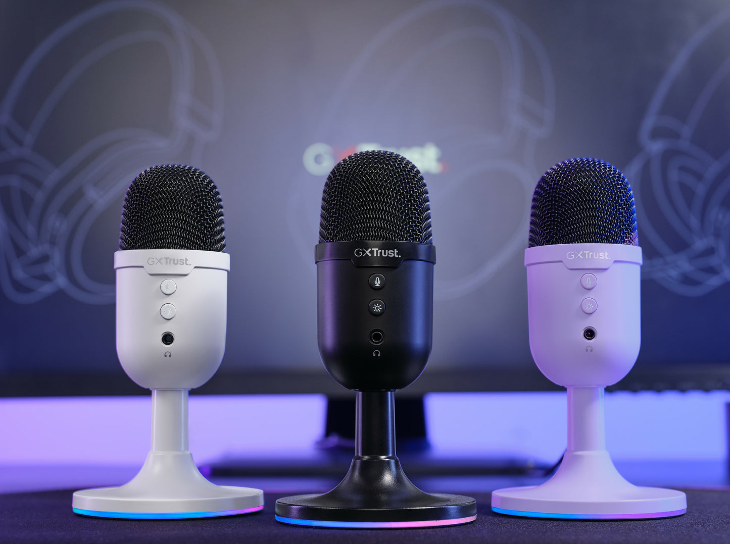 Trust GXT234 YUNIX USB MICROPHONE Zwart