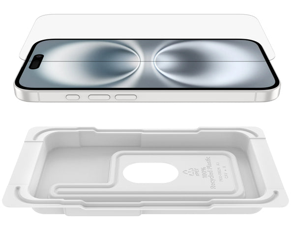 BELKIN ScreenForce Pro UltraGlass2 AM Screen Protector - iPhone 16/15/14 Pro