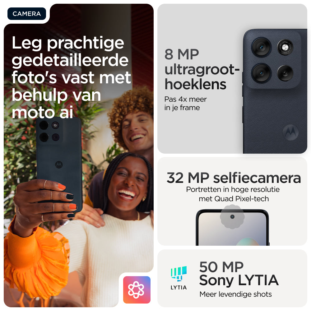 Motorola Moto G56 5G- Black Oyster