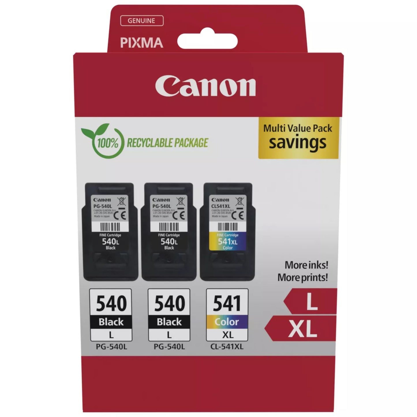 CANON PG-540Lx2/CL-541XL MULTI
