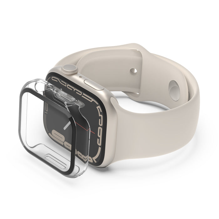 BELKIN ScreenForce TemperedCurve 2in1 360 Anti-Microbial Screen Protection Series 8/7/SE 1st/2nd Gen/6/5/4 - CL 44/45mm