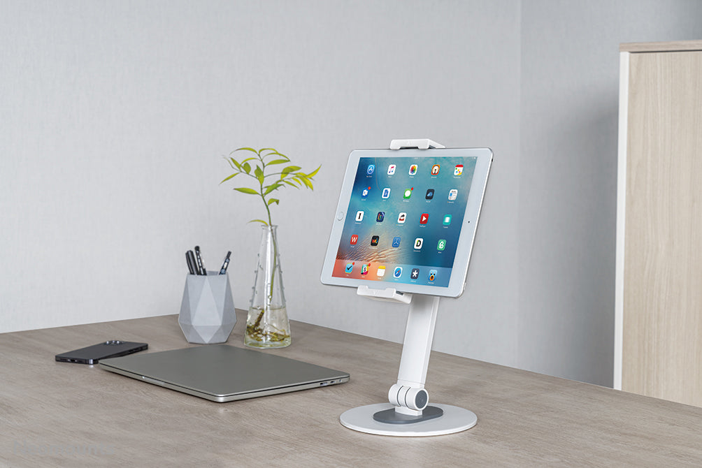 NEOMOUNTS BY NEWSTAR Universal tablet stand for 4.7-12.9inch tablets white