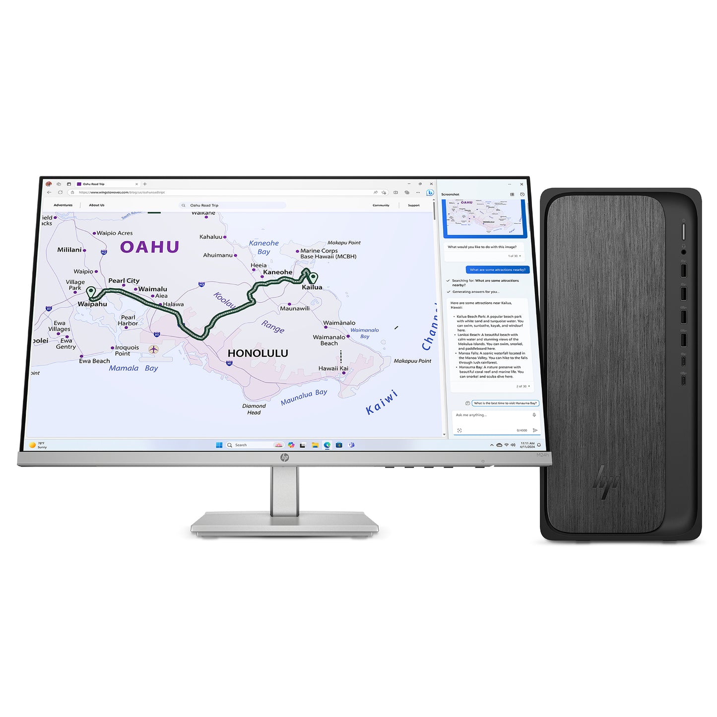 HP OmniDesk DT M02-0014nb PC BE