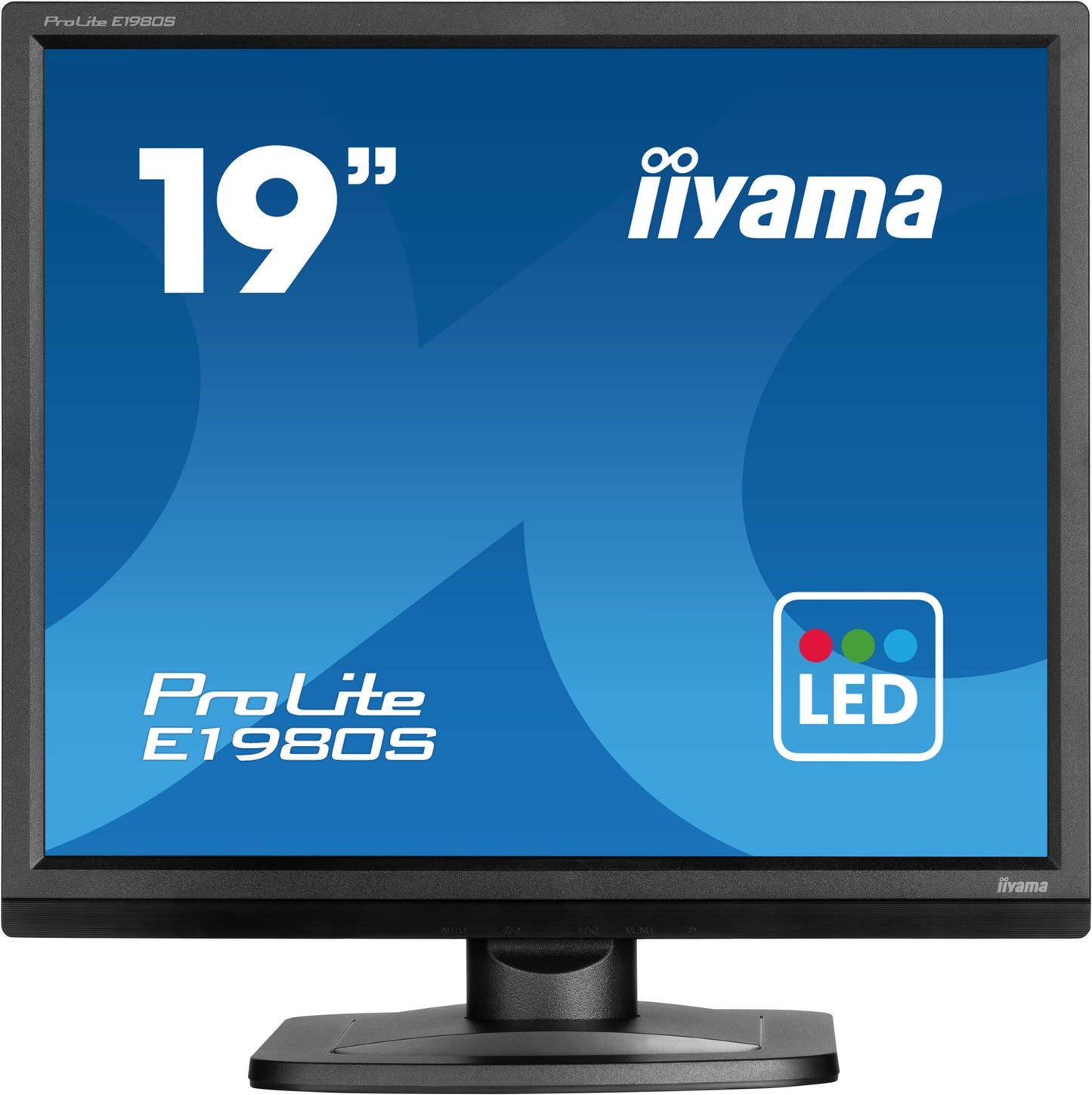 IIYAMA 19 LCD, 1280 x 1024, TN Panel, LED Bl., HDMI, DisplayPort, 250 cd/m², 12.000.000:1 ACR, Speakers, 3ms