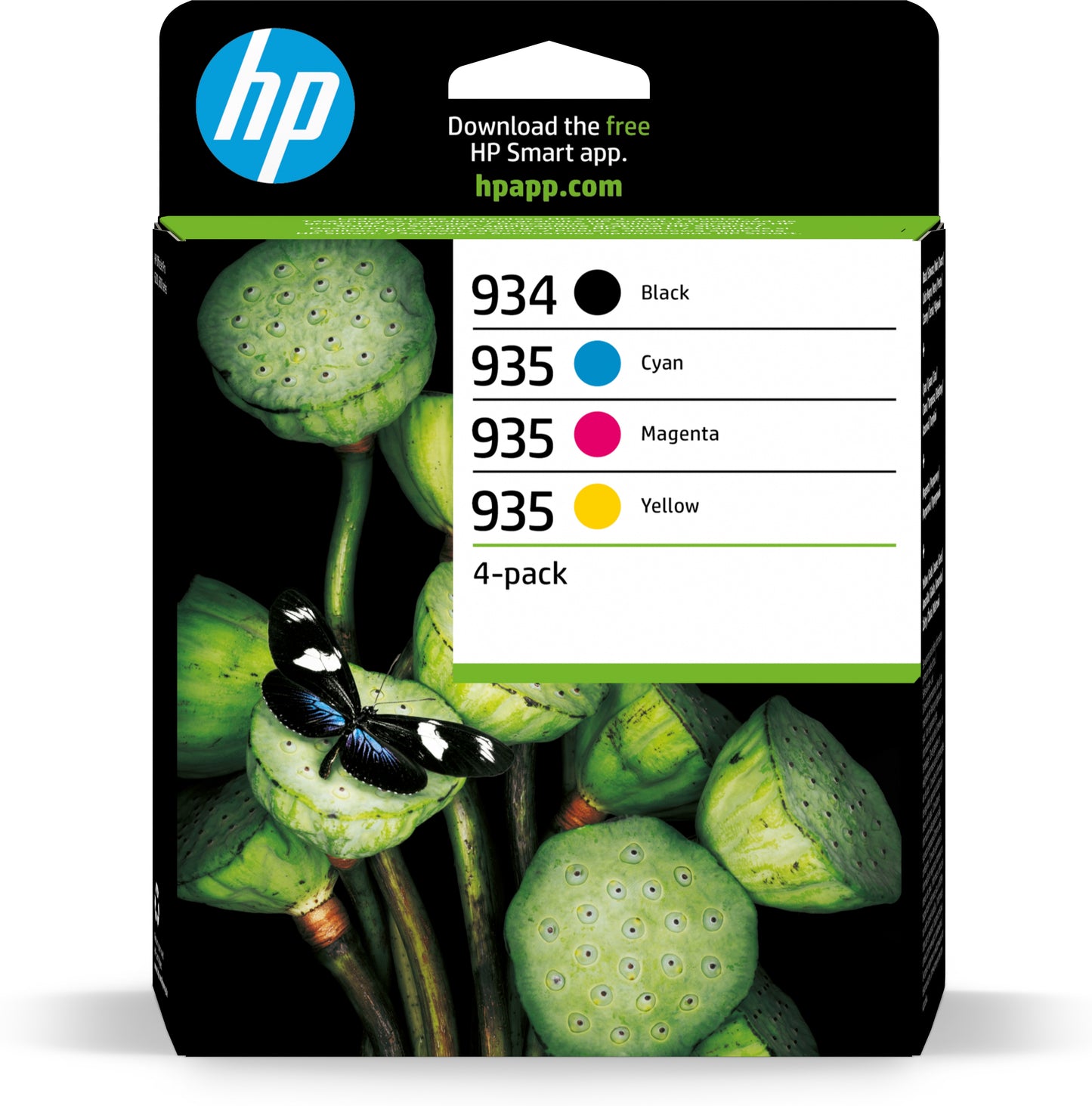HP 934 / 935 CMYK Original Ink Cartridge 4-Pack