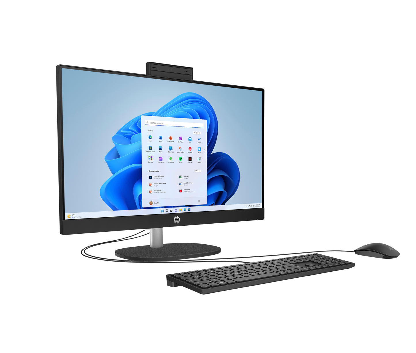 HP 24 inch AIO R5-7520U 16/512GB W11 PL C50KBEA#UUG
