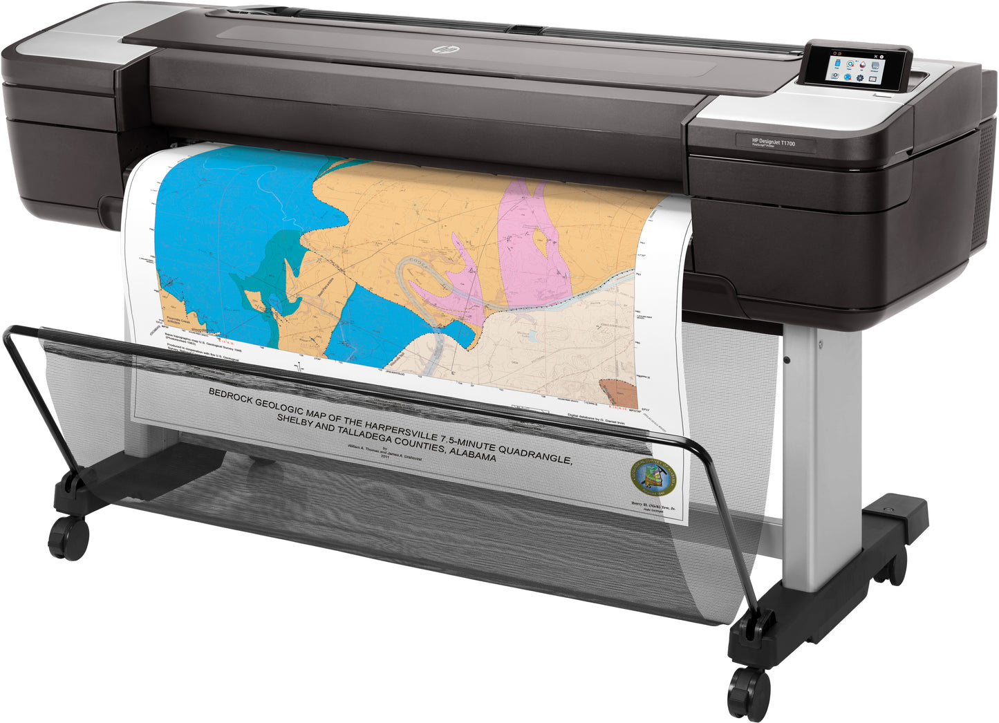 HP DesignJet T1700dr Postscript Printer