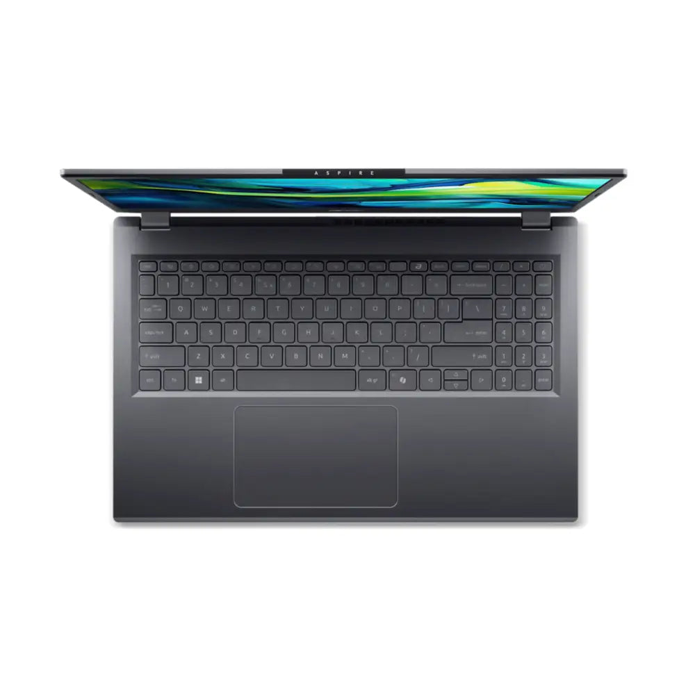 Acer Aspire 15, 15,6inch FDH IPS, Intel Core 7 150U, 16GB, 512GB PCIe NVMe SSD, Intel Iris Xe Graphics, W11 Home, Grijs