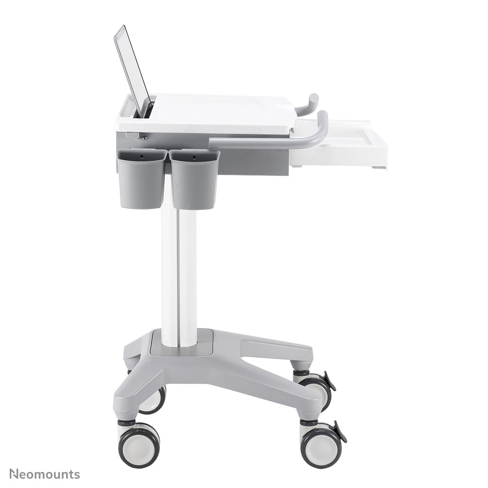 Mobile Laptop Cart, incl. keyboard & mouse drawer