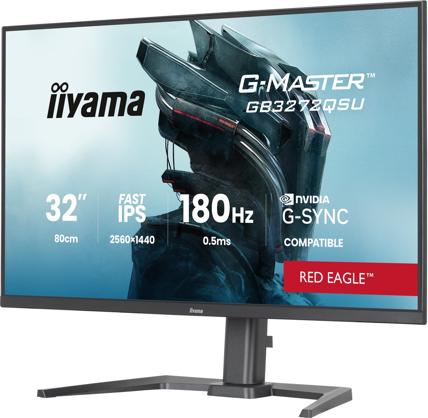Iiyama 32W LCD QHD Business/Gaming  FAST IPS 180 Hz