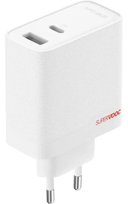 OPPO SuperVOOC 80W Dual Ports Gan Power Adapter Kit