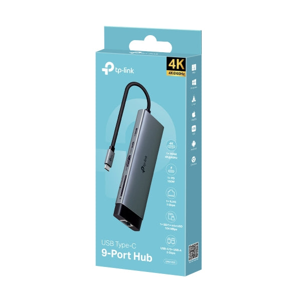 UH9120C USB Type-C 9-in-1 Hub UH9120C