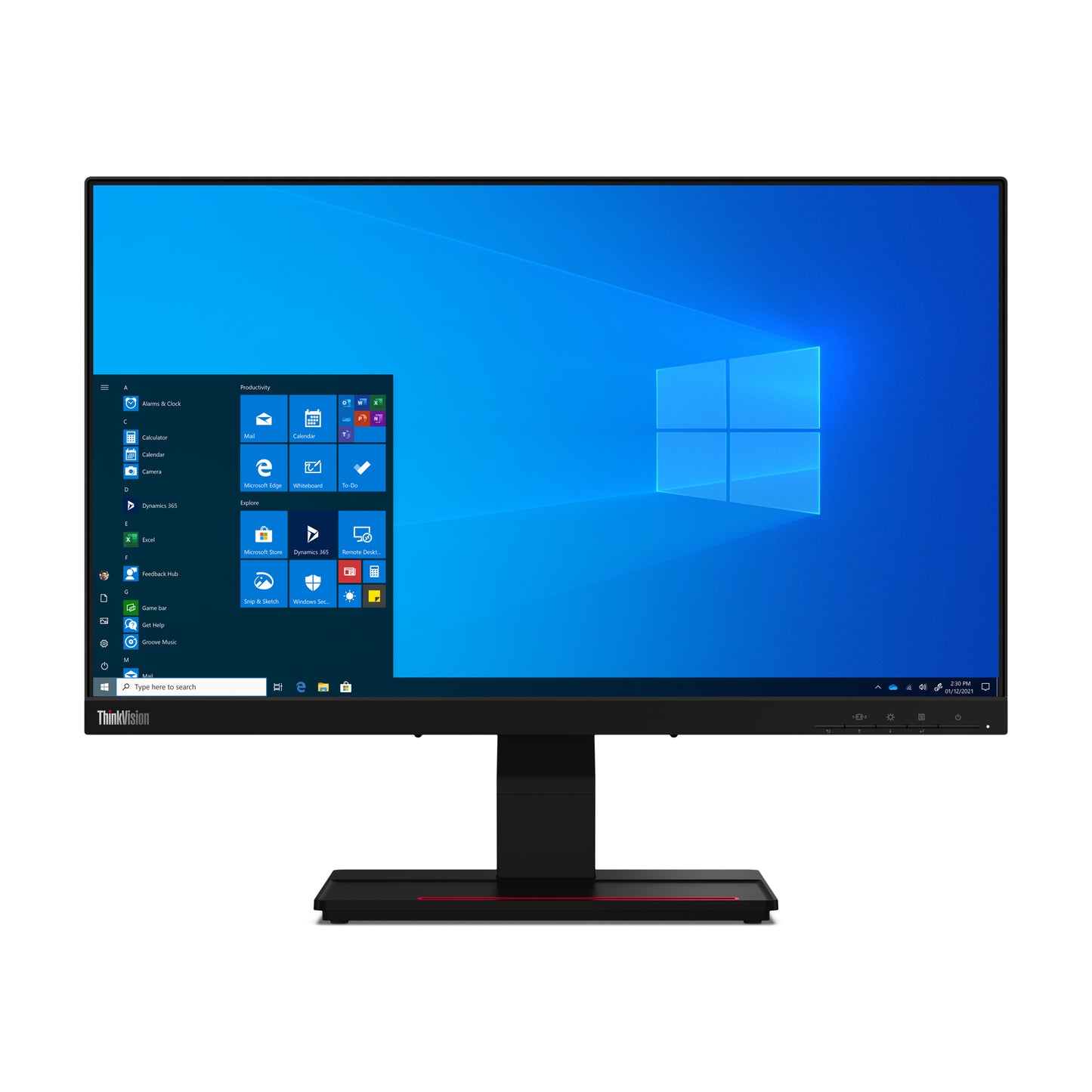 Lenovo ThinkVision T24t-20 23.8 Monitor 62C5GAT1EU