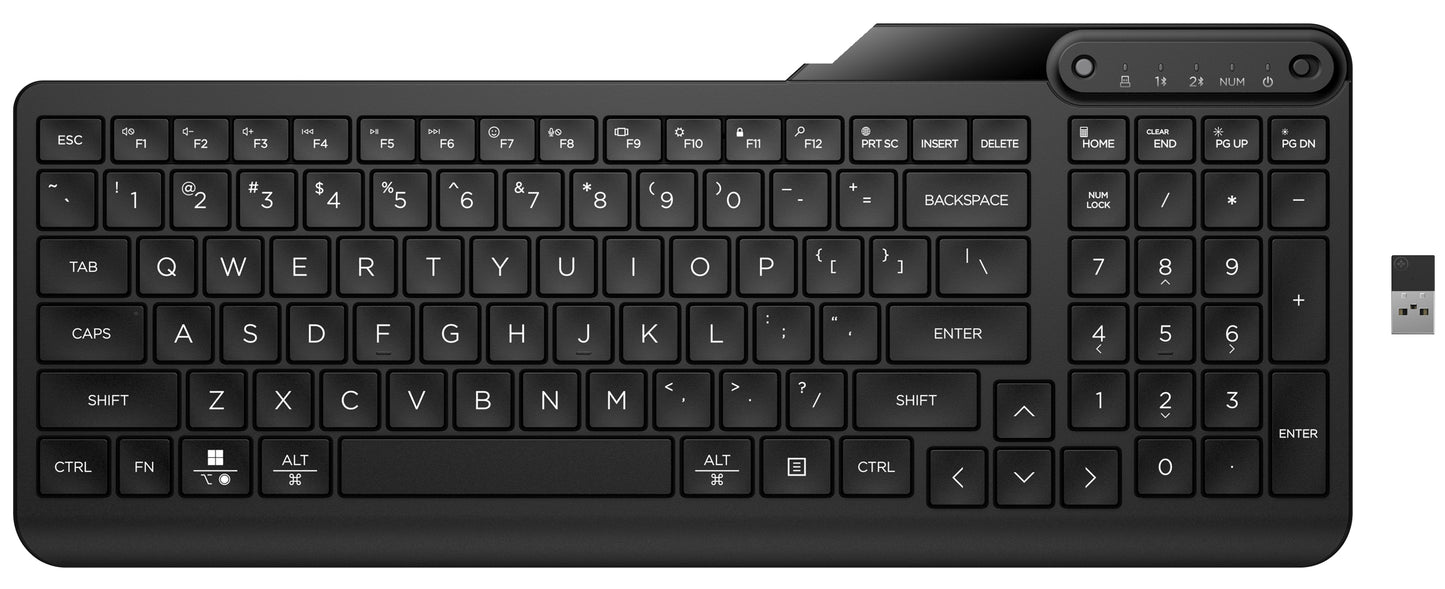 HP 475 Dual-Mode Wireless Keyboard (EN)