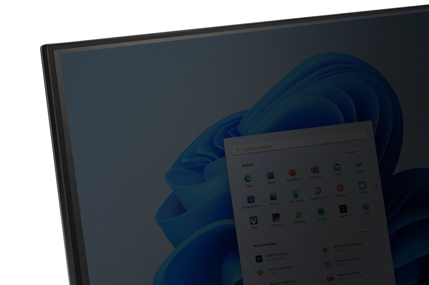 Privacy Screen for 28 Monitors 16:9 628906