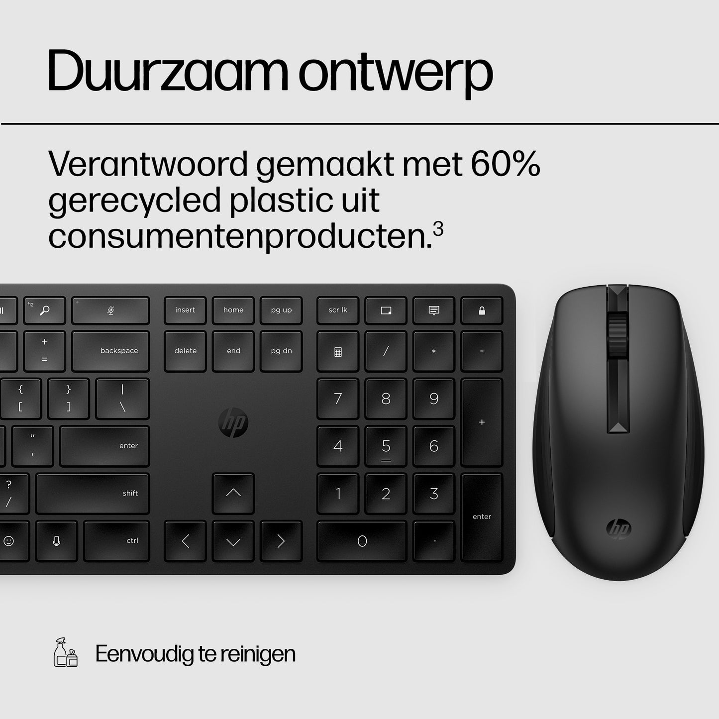 HP 650 Wireless Keyboard and Mouse  Combo BLK BEL 4R013AA#AC0