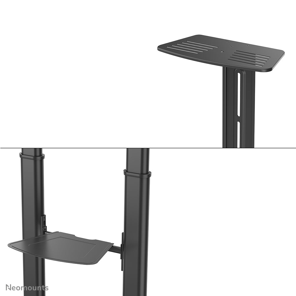 Mobile Flat Screen Floor Stand (height: 128-160 cm)