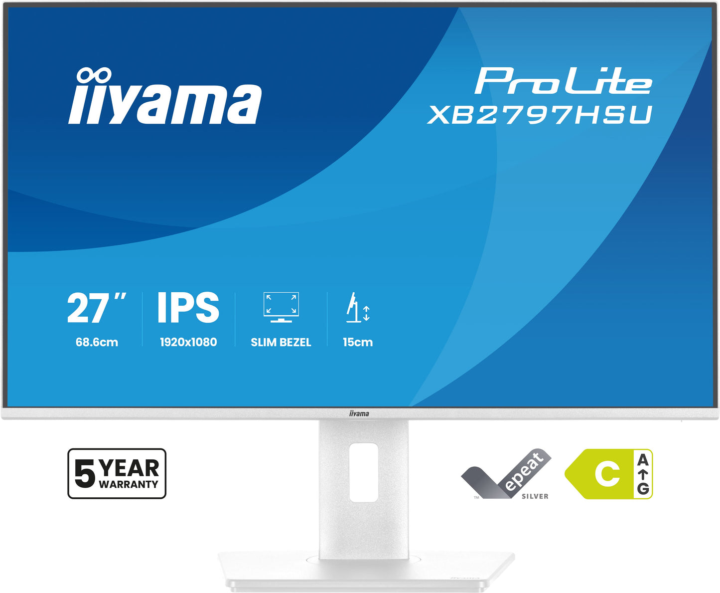 Iiyama XB2797HSU-W1 27W LCD Business Full HD IPS