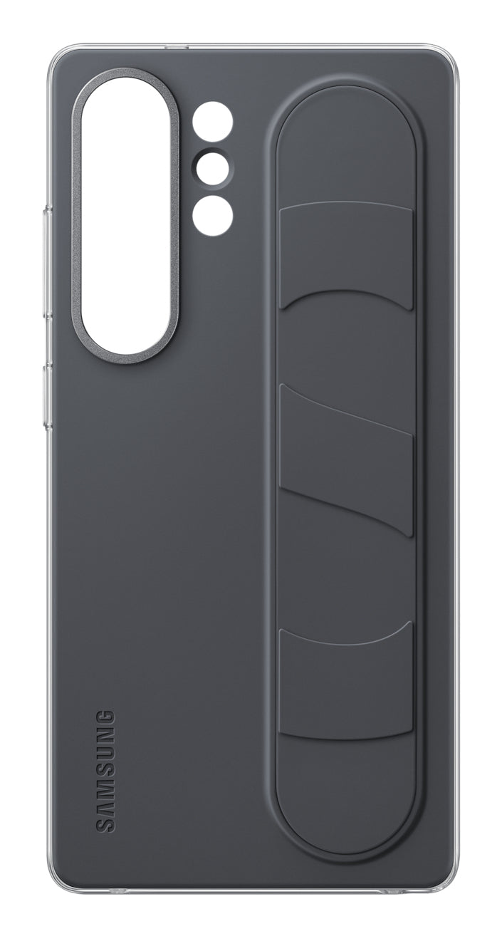 Samsung Standing Grip Case Zwart Samsung Galaxy S25 Ultra