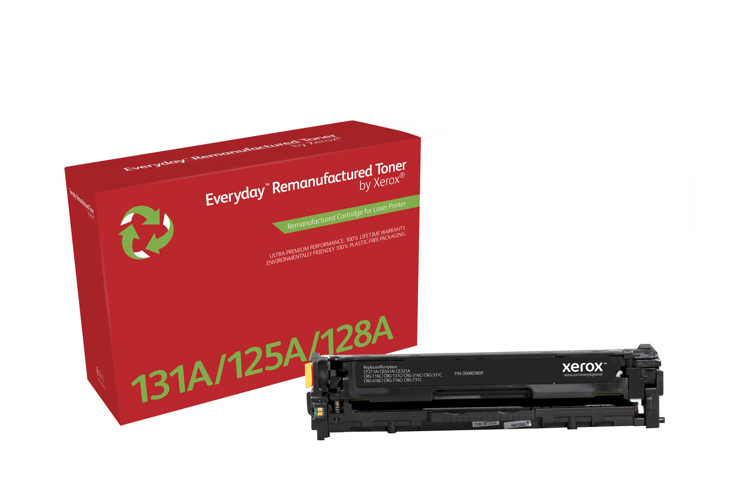 Cyan Toner Cartridge equivalent 006R03809