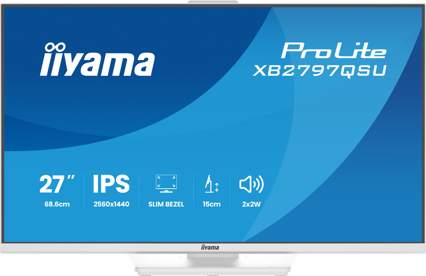 Iiyama XB2797QSU-W1 27W LCD Business QHD IPS