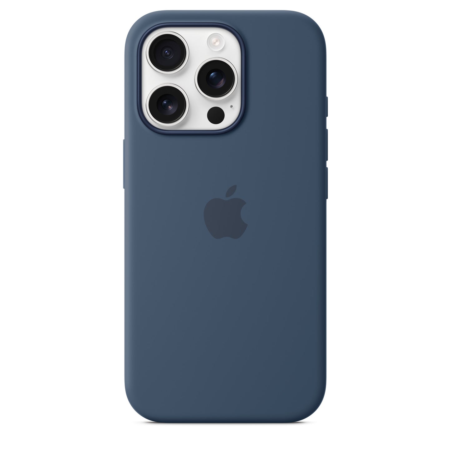 iPhone 16 Pro Silicone Case with MagSafe - Denim
