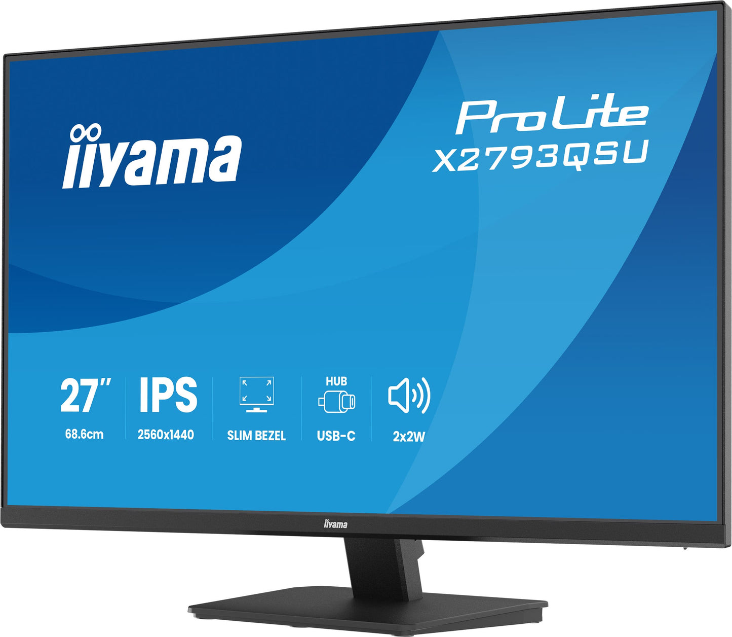 Iiyama X2793QSU-B1 27W LCD QHD IPS
