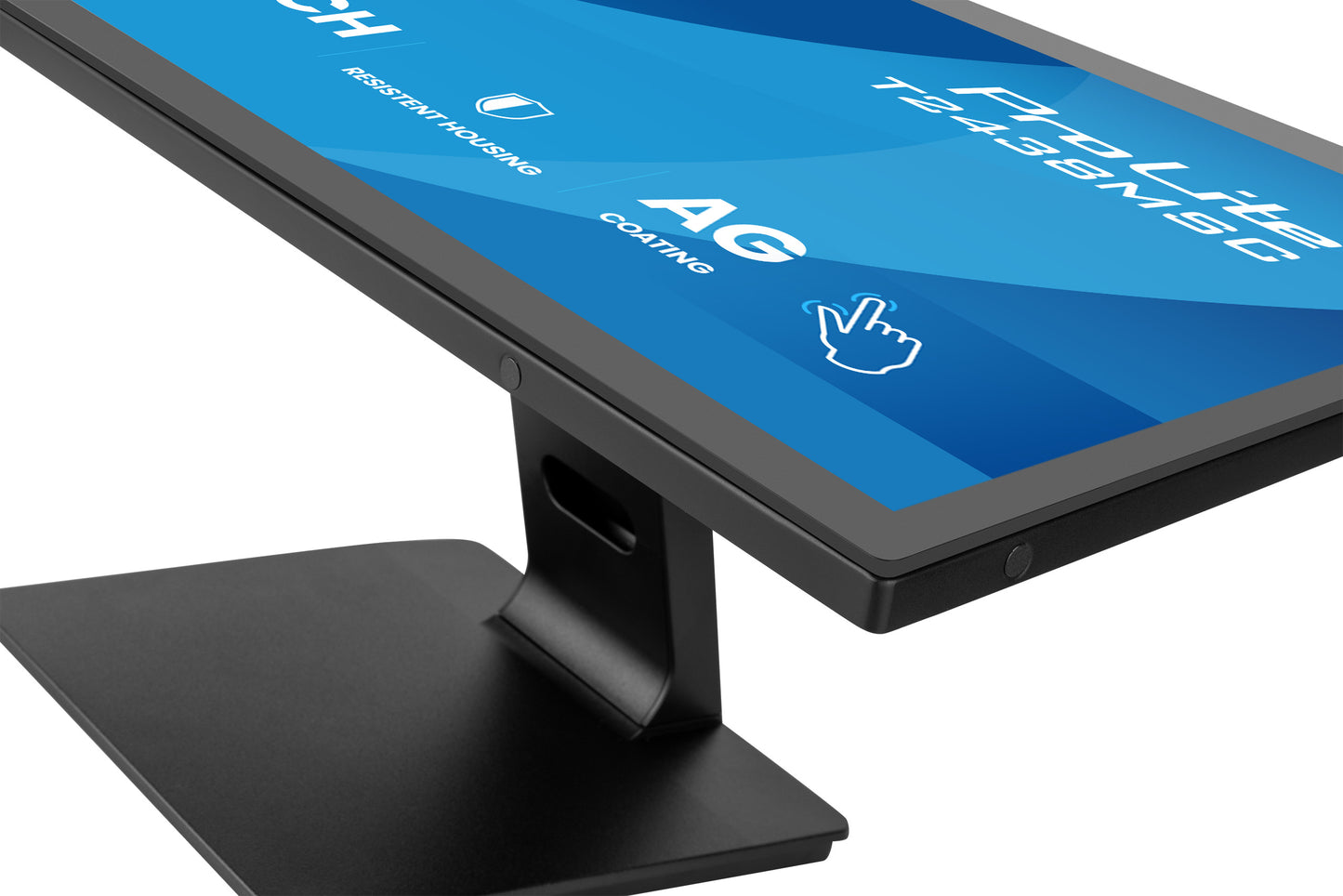 IIYAMA T2438MSC-B2 23,8inch Bonded PCAP Bezel Free 10P Touch with Anti-Fingerprint coating 1920x1080 IPS panel DisplayPort HDMI
