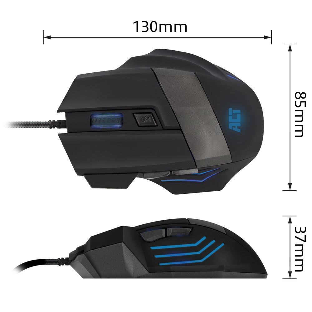 ACT Play Gaming Mouse illuminated
