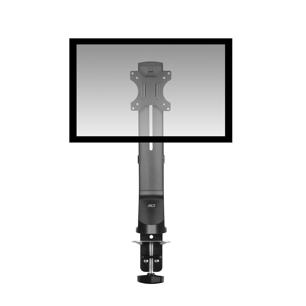 ACT Monitor desk mount stand 1 Screen, easy height adjust