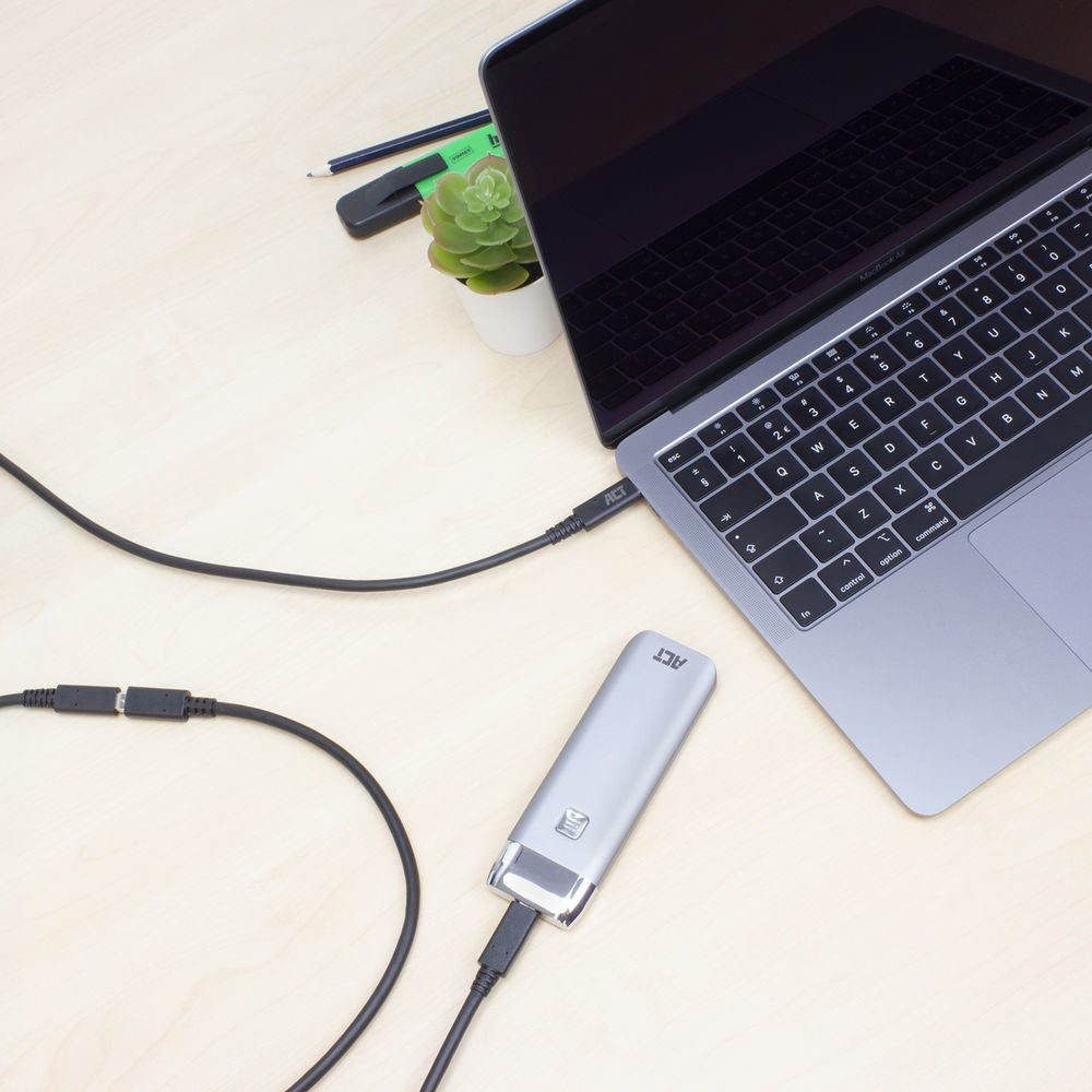ACT USB 3.2 Gen1 verlengkabel C male - C female 2 meter