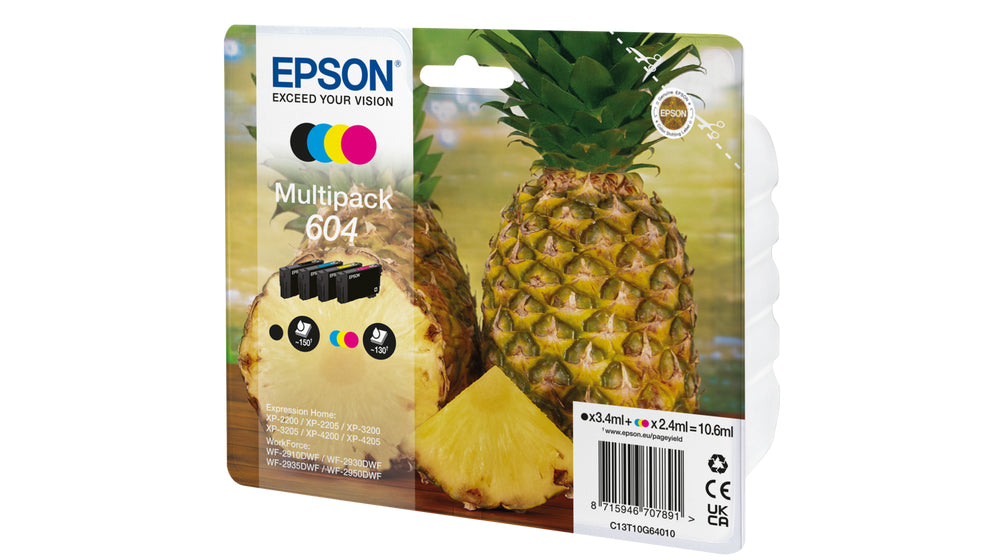 EPSON Multipack 4colours 604 Ink
