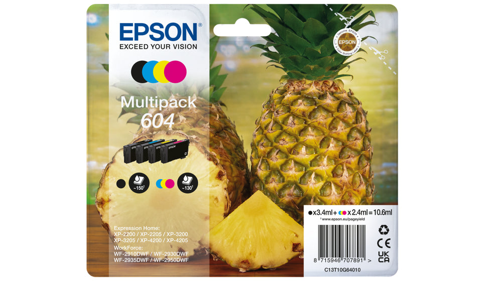 EPSON Multipack 4colours 604 Ink