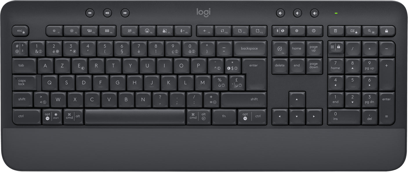Logitech Signature K650 Keyboard, Graphite, Azerty BE