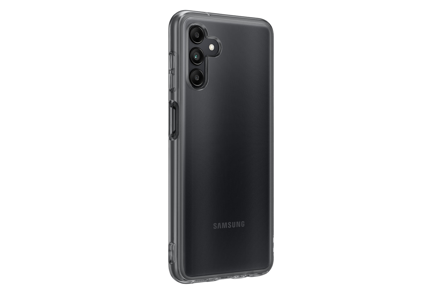 SAMSUNG SOFT CLEAR COVER A04s BLACK
