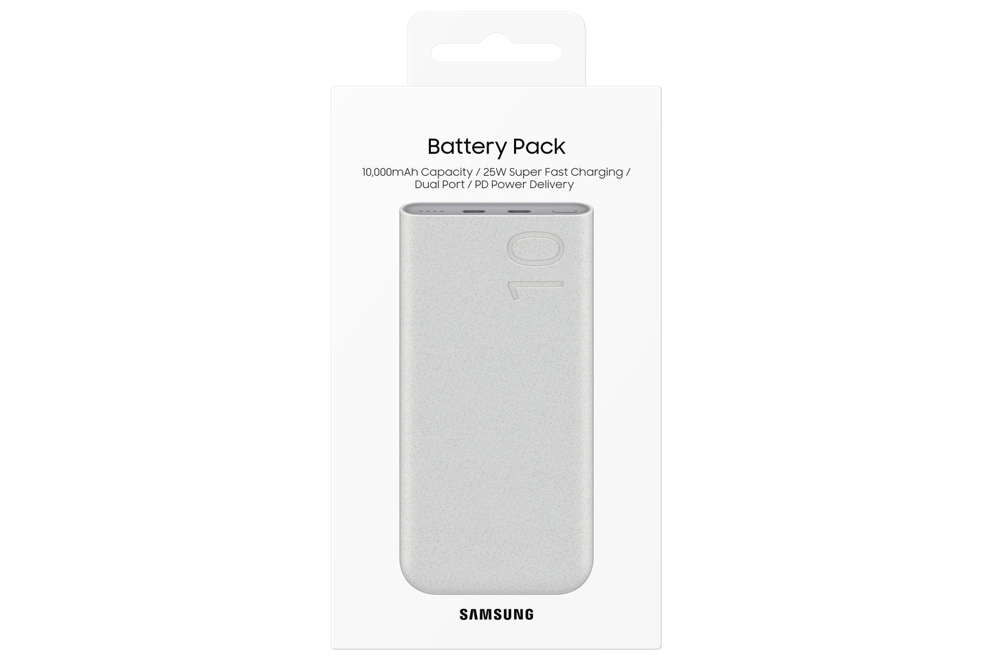 Samsung battery pack - Dual port Type C - 10.000mAh - 25W PD - Beige