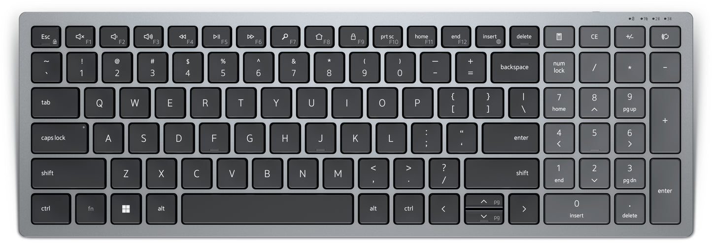 Dell Compact Multi-Device Wireless KB KB740-GY-R-BEL