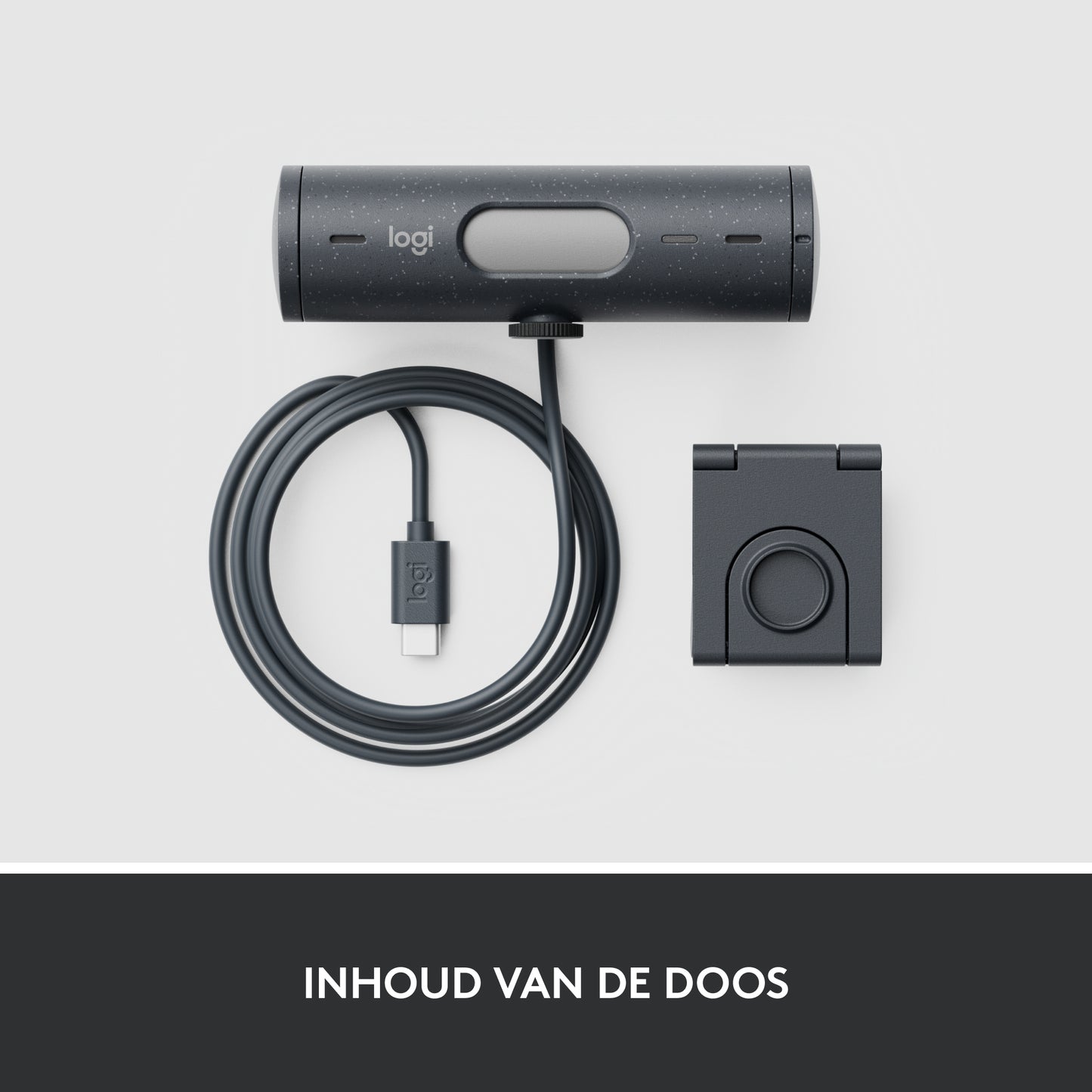 Logitech Brio 500 Full HD Webcam met auto light correction, auto-framing, Show Mode, Ruisonderdrukking, Privacy cover, Microsoft Teams/Googl