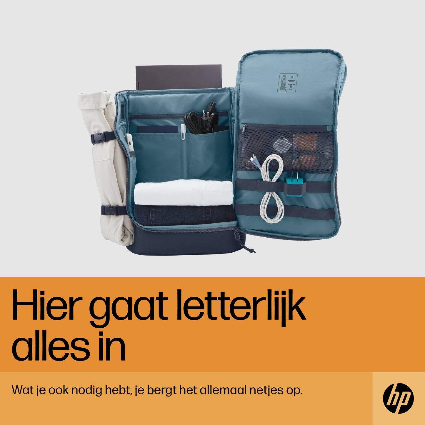 HP Travel 25L 15.6 IGR Laptop Backpack 6H2D8AA