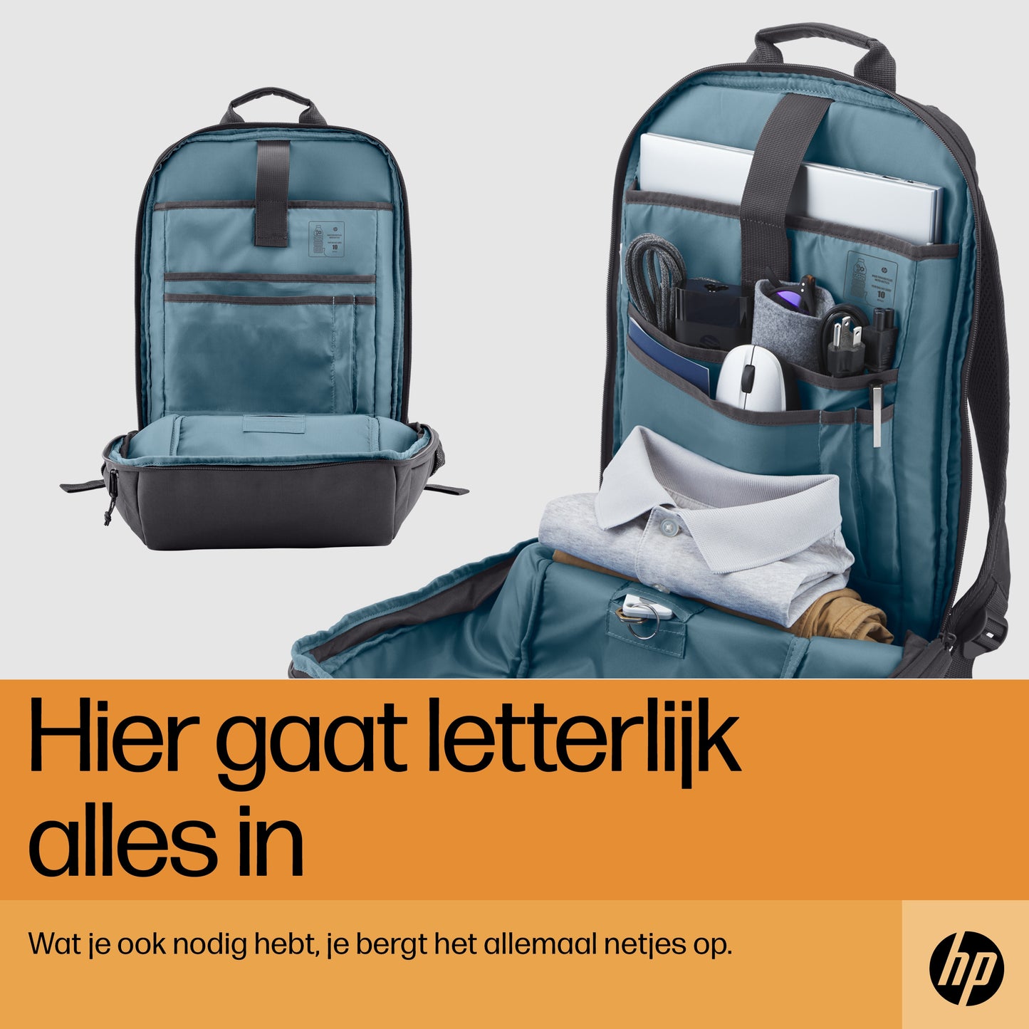 HP Travel 18L 15.6 IGR Laptop Backpack 6H2D9AA