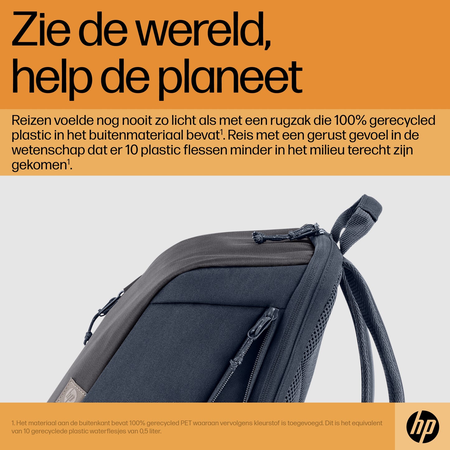 HP Travel 18L 15.6 IGR Laptop Backpack 6H2D9AA