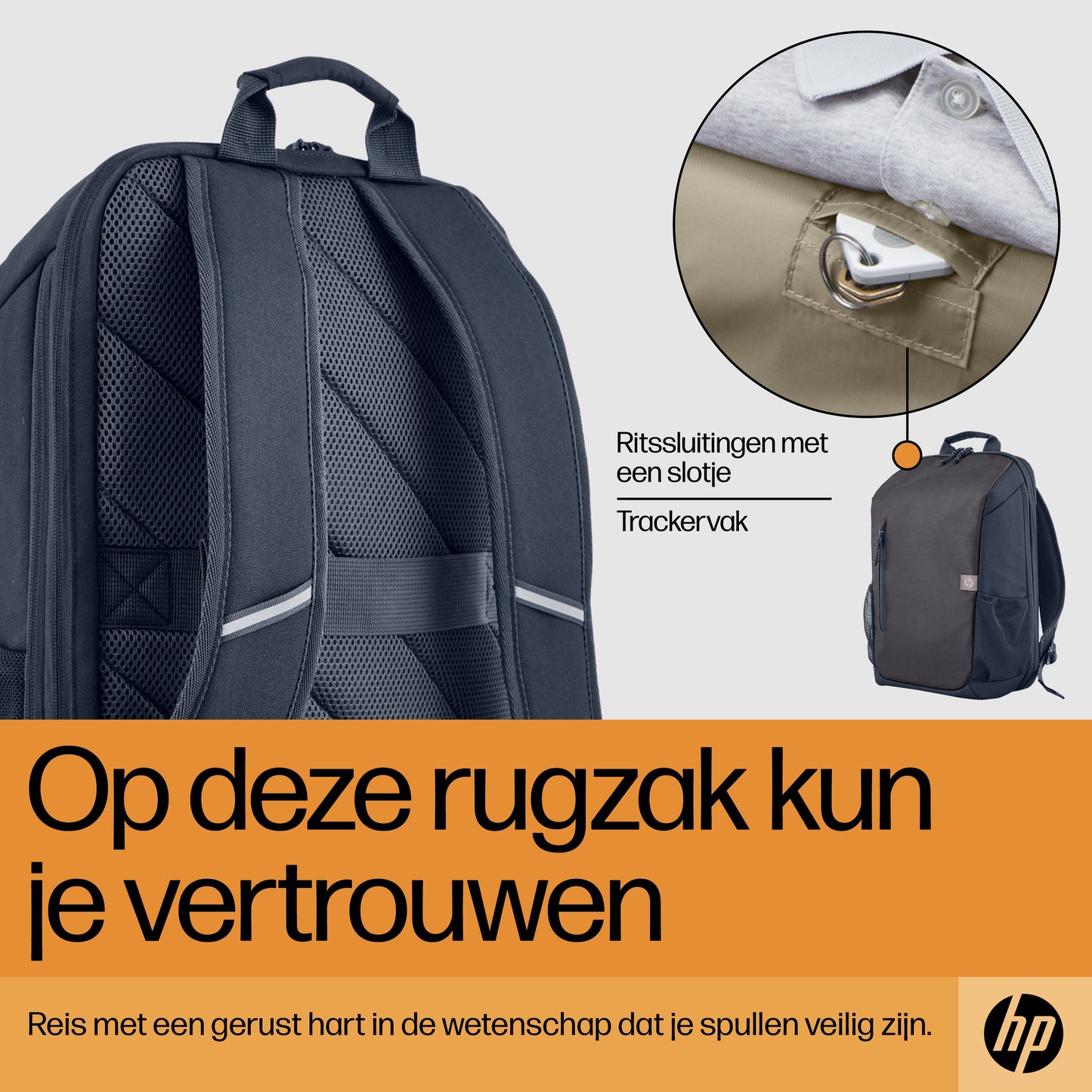 HP Travel 18L 15.6 IGR Laptop Backpack 6H2D9AA